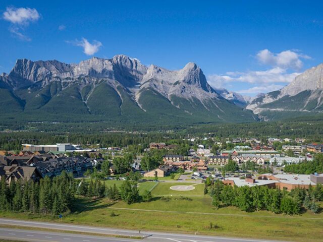 Canmore Things To Do 3 Summer Aerial